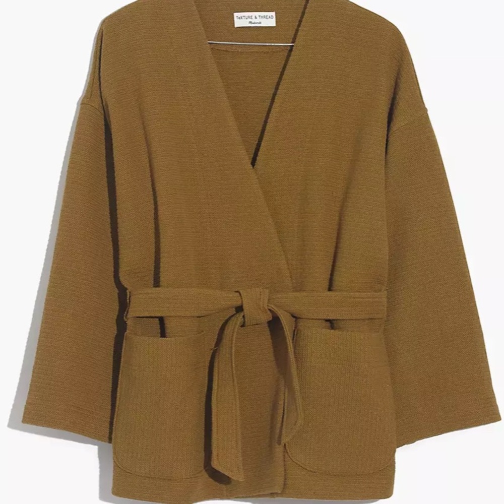 Texture & Thread Wrap Jacket - Picture 10 of 11